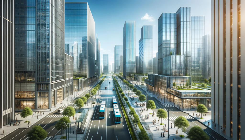 Futuristic city level design