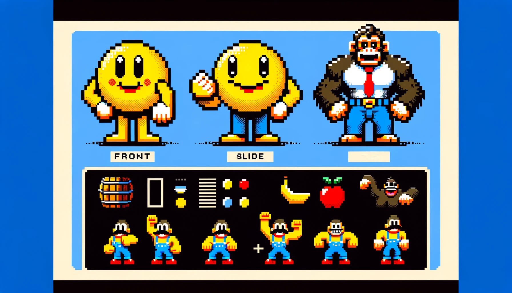 80s characters sheet